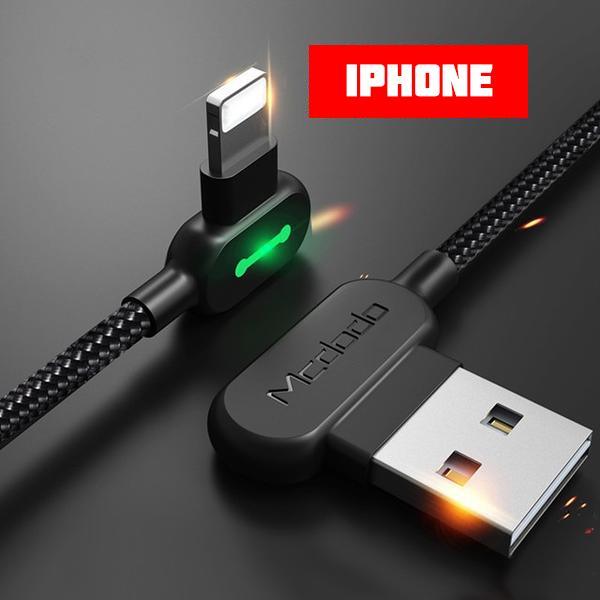 Carregador para iPhone - USB C - Micro-USB | Cabo Titã™ - My Store