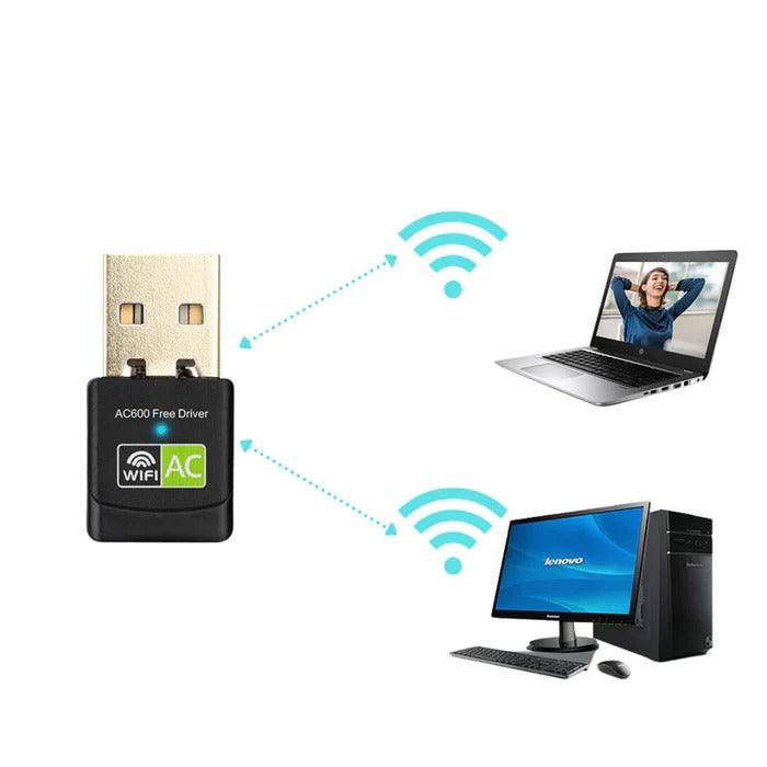 Adaptador USB Wi-Fi 5.0 Turbo - Maior Velocidade - My Store