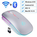 Mouse Wireless Bluetooth RGB Recarregável iMice - My Store