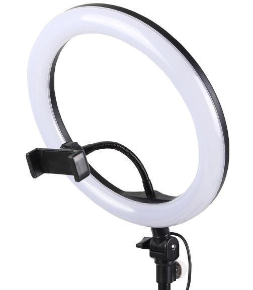 Ring Light 26cm com braço articulado - Ideal para quem trabalha com sobrancelhas, cílios e micropigmentação - My Store